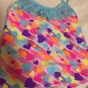 3 pcs bathing suit tankini shorts size 10/12